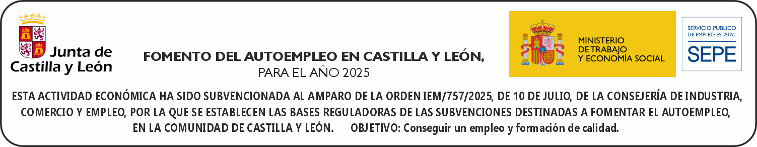 Junta de Castilla y León - Fomento del Autoempleo