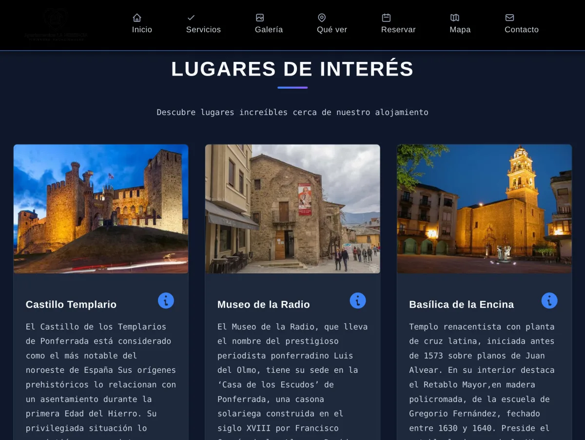 Panel de gestión sencillo para propietarios de alojamientos